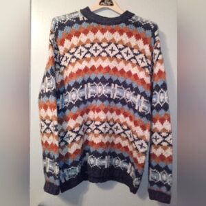 Crew Neck Sweater Multi Colored